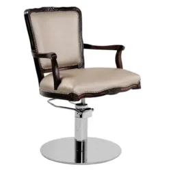 Fauteuil Prince (5) Fauteuil de coiffure prince - chaise de coiffure prince - fauteuil de coiffure professionnel - mobilier pour salon de coiffure - meuble pour salon de coiffure