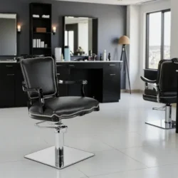 Fauteuil Prince (8) Fauteuil de coiffure prince - chaise de coiffure prince - fauteuil de coiffure professionnel - mobilier pour salon de coiffure - meuble pour salon de coiffure