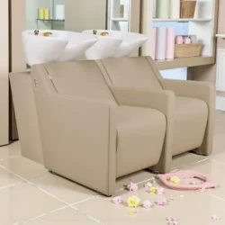 GLORIA SOFA Bac à shampoing gloria Sofa - Bac de lavage massant - Mobilier de coiffure professionnel - bac de lavage pour salon de coiffure - bac de lavage gloria Sofa