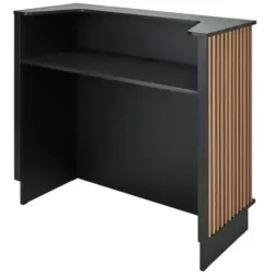 Henry S (5) Henry S Reception Desk - Henry S Cash Counter - Hair Salon Reception Furniture - Henry S Reception Unit - Professional Hair Salon Furniture