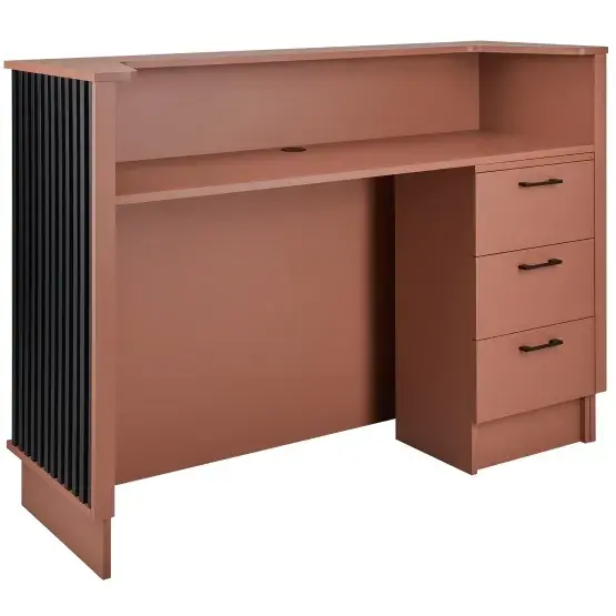 Meuble d'accueil Henry M - comptoir caisse henry M - Meuble de réception Henry M - Comptoir d'accueil Henry M - mobilier de coiffure professionnel
