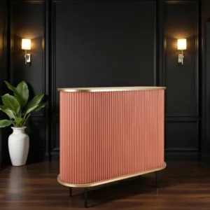 Meuble de réception levante slim - comptoir caisse levante slim - Meuble d'accueil salon de coiffure - meuble de réception levante slim - mobilier de coiffure professionnel