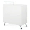 Meuble Gabbiano Q-0833 (5) meuble accueil salon coiffure - comptoir réception professionnel - meuble réception blanc - comptoir accueil esthétique - mobilier accueil coiffure - meuble réception gabbiano - comptoir salon beauté - meuble accueil moderne - comptoir blanc capitonné - meuble réception pratique - meuble accueil avec tiroir - comptoir accueil design - meuble réception compact - mobilier professionnel salon - comptoir accueil fonctionnel