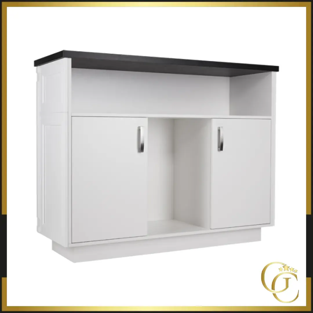 Meuble d'accueil bristol - comptoir caisse bristol - Meuble de réception bristol - Comptoir d'accueil bristol - mobilier de coiffure professionnel