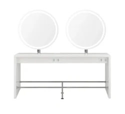 Styling unit POLA IV Central 4 Places - styling station POLA IV Central 4 Places - styling station for hairdressing salon - professional hairdressing furniture - furniture for hairdressing salon