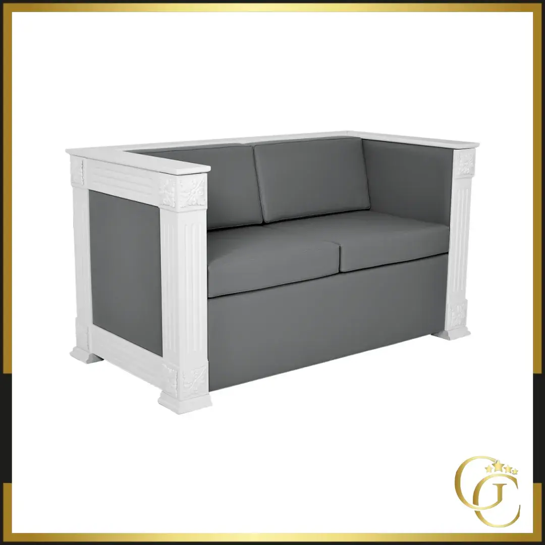 Canapé d'attende angel 2 places Canapé d'Attende ANGEL 2 Places - banquette pour salon de coiffure - canapé d'attente pour salon de coiffure - Canapé salle d'Attende ANGEL - mobilier de coiffure professionnel