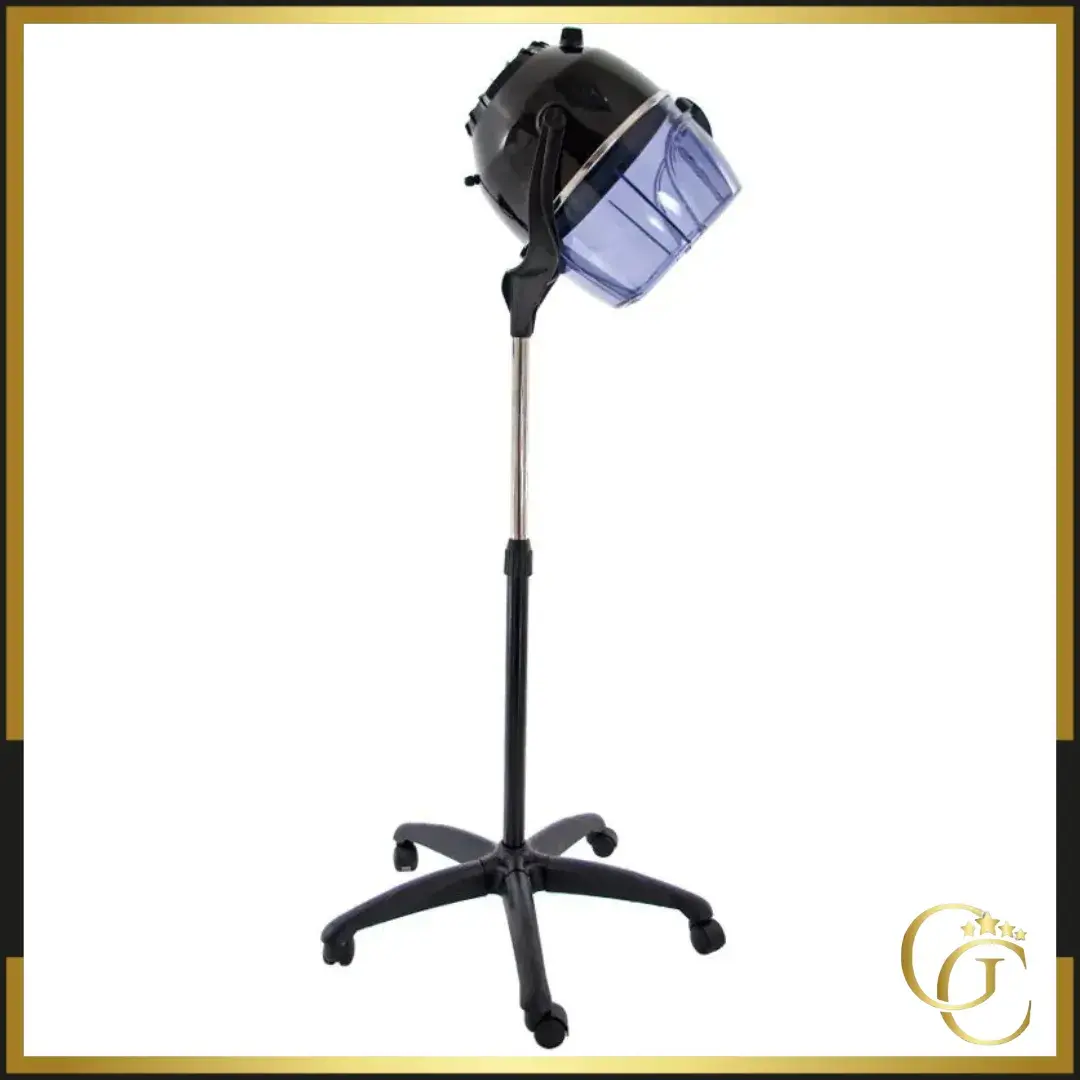 Gabbiano dryer helmet li-202s black - Gabbiano stand-up dryer helmet - Gabbiano hair dryer helmet - professional dryer helmet - Professional hairdressing equipment