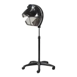 Casque de séchage centurion lvi-203s noir - Casque de Séchage sur Pied Gabbiano - casque sèche-cheveux Gabbiano - casque de séchage professionnel - Équipements de coiffure professionnels
