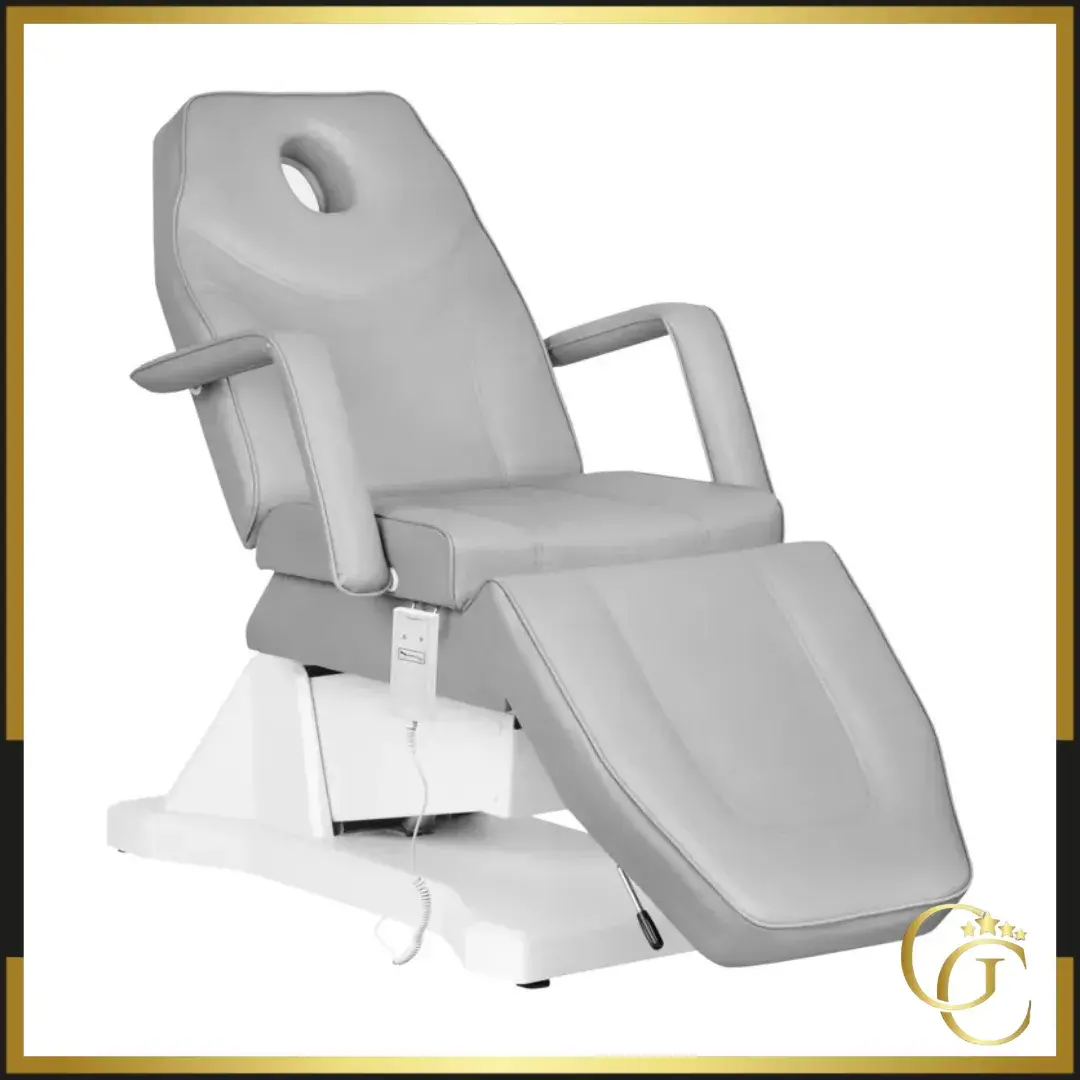 Fauteuil de soins esthétique soft 1 moteur gray Fauteuil de soins esthétique soft 1 moteur - fauteuil esthétique professionnel - mobilier esthétique professionnel - mobilier esthétique haut de gamme - Fauteuil esthétique soft