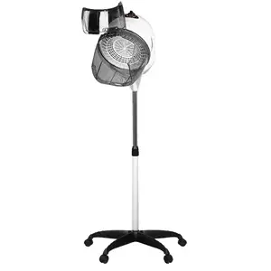 Gabbiano Dryer Headset 1600 White - Gabbiano Hair Dryer Headset - Hairdryer Headset on Stand - Hairdressing Headset - Professional Hairdressing Equipment