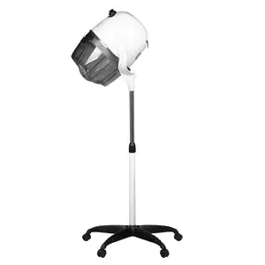 Gabbiano Dryer Headset 1600 White - Gabbiano Hair Dryer Headset - Hairdryer Headset on Stand - Hairdressing Headset - Professional Hairdressing Equipment
