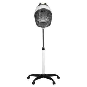 Gabbiano Dryer Headset 1600 White - Gabbiano Hair Dryer Headset - Hairdryer Headset on Stand - Hairdressing Headset - Professional Hairdressing Equipment