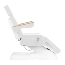 Lux 273B Blanc (13) Fauteuil de soins esthétique Lux 273b - mobilier esthétique pour salon SPA - Mobilier Esthétique Professionnel - Fauteuil Esthétique Électrique - Fauteuil esthétique électrique blanc - SILLON Lux 273b 3