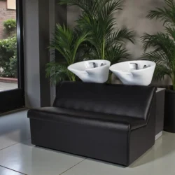 Bac à shampoing mali sofa ii - Wash basin - Professional hairdressing furniture - wash basin for hairdressing salon - bac de lavage mali SOFA 2 places - Bac à shampoing mali SOFA 2 places