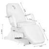 SOFT 1 Motor WHITE (8) Electric beauty treatment chair - Professional beauty table - High-end beauty chair - Professional beauty furniture - 4-motor electric chair - Heated treatment table - Adjustable beauty chair - Motorized beauty bed - Professional spa equipment - Premium PU beauty chair