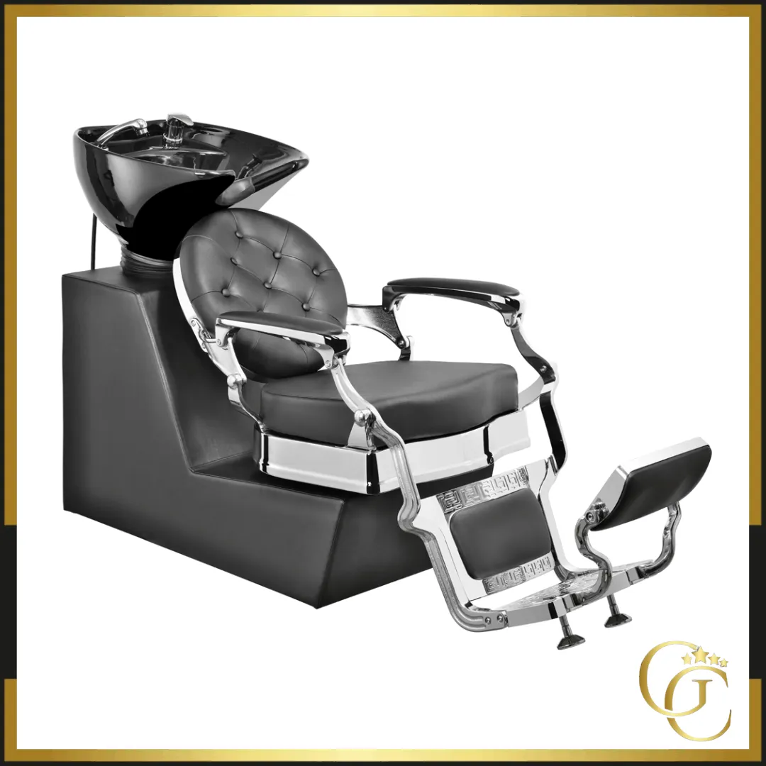 Bac à shampoing clovis silver Bac à shampoing clovis silver - Bac de lavage Clovis Silver - mobilier de coiffure professionnel - Bac à shampoing pour salon de coiffure - Bac de lavage pour salon de coiffure