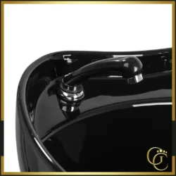 Bac à shampoing patrizio black - Bac de lavage patrizio black - Mobilier de coiffure professionnel - bac de lavage pour salon de coiffure - bac de lavage professionnel