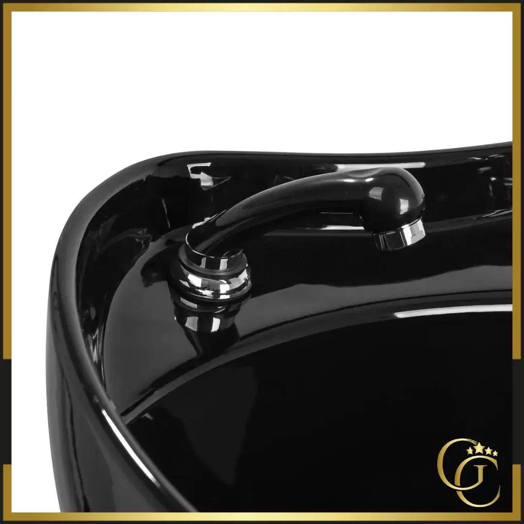 shampoo basin patrizio black - wash basin patrizio black - Professional hairdressing furniture - wash basin for hairdressing salon - professional wash basin