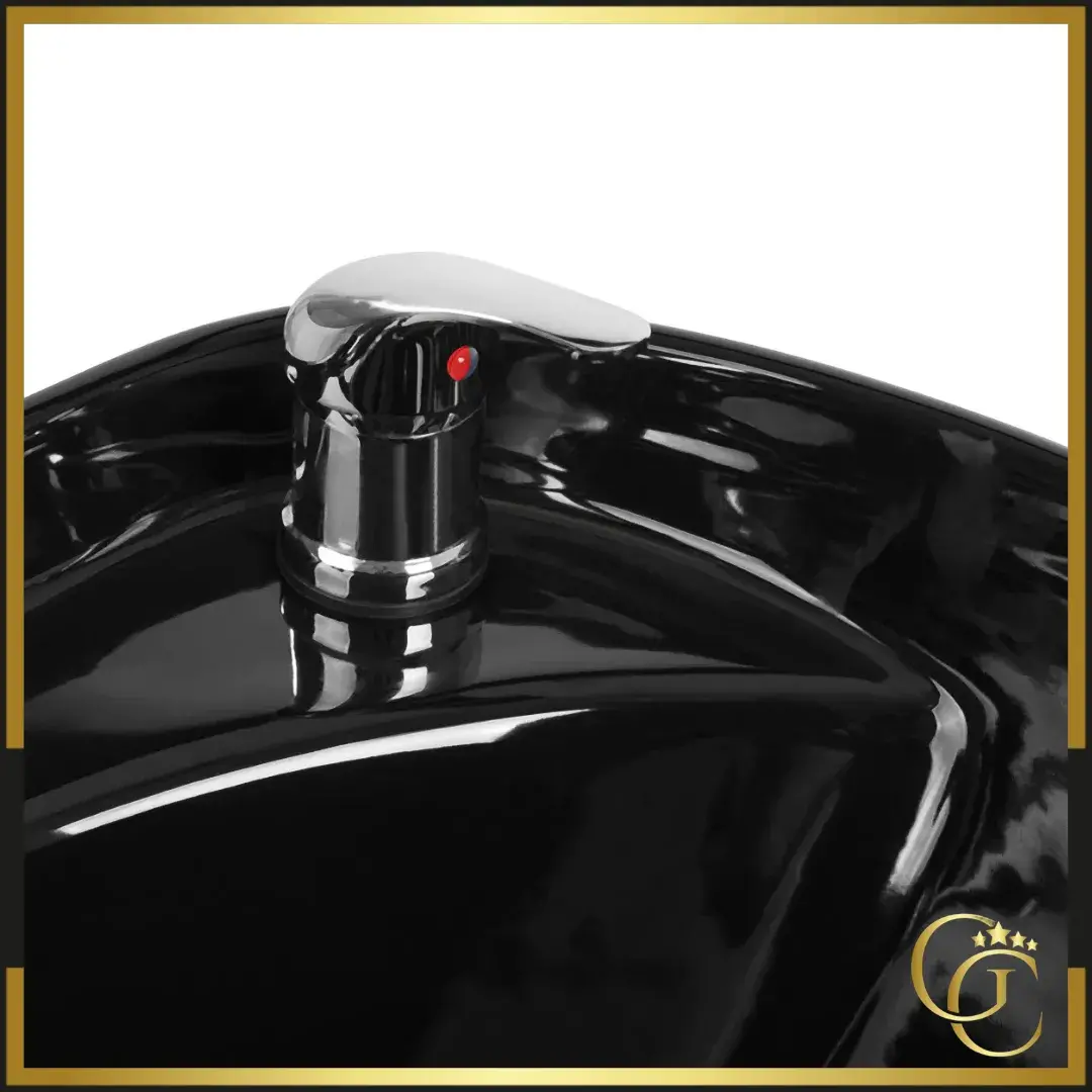 shampoo basin patrizio black - wash basin patrizio black - Professional hairdressing furniture - wash basin for hairdressing salon - professional wash basin