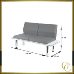 Amelia waiting sofa Amelia waiting sofa - Amelia waiting room sofa - Sofa for hair salon - Furniture for hair salon - Waiting bench