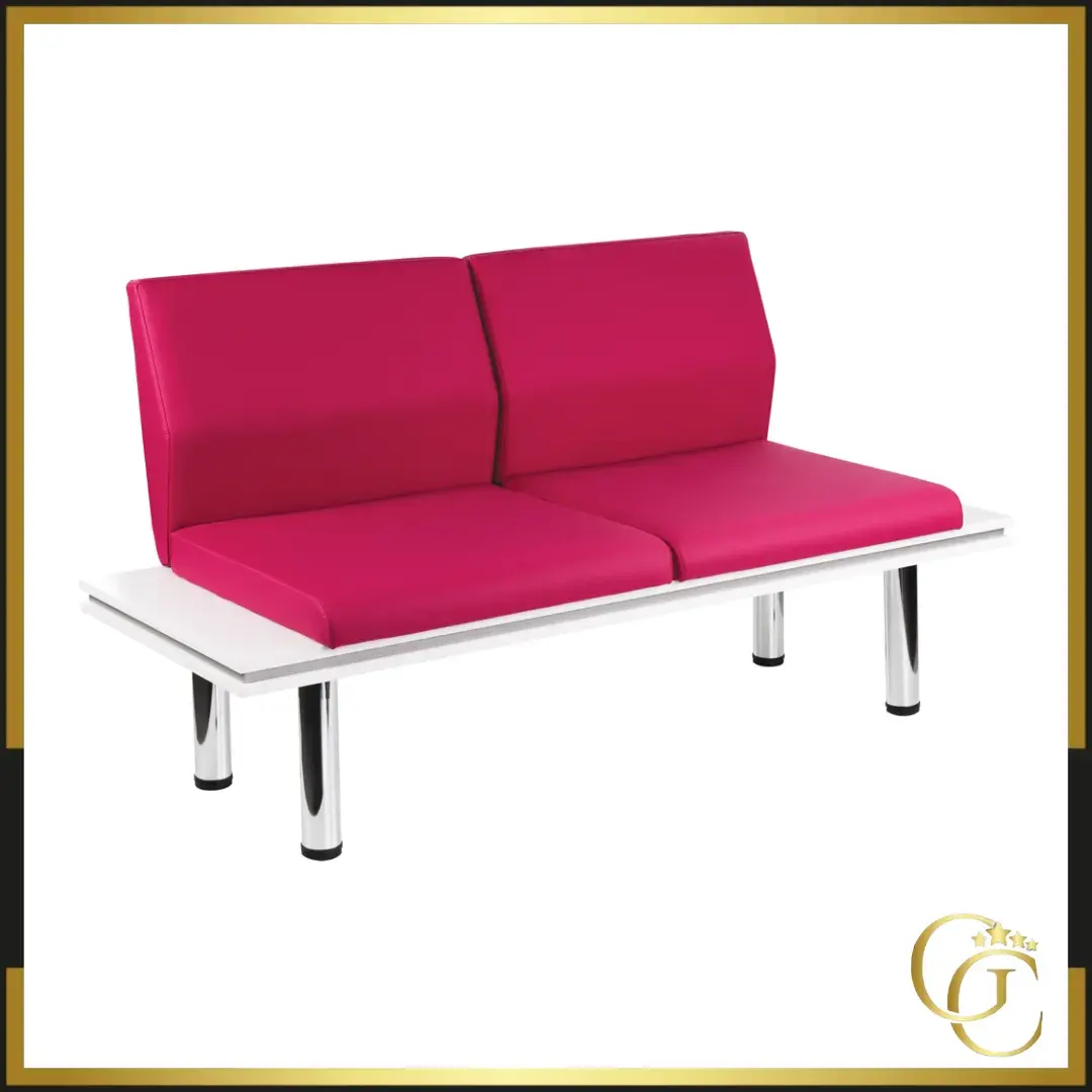 Canapé d’attente amelia Canapé d’attente amelia - Canapé salle d'attente amelia - canapé pour salon de coiffure - meuble pour salon de coiffure - banquette d'attente