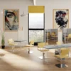 coiffeuse mural loft - poste de coiffage industriel - meuble de coiffure mural métal - station de coiffage moderne - coiffeuse professionnelle salon - mobilier coiffure design loft - poste de stylisme mural - coiffeuse murale métal noir - unité de coiffage compacte - meuble de salon de coiffure élégant