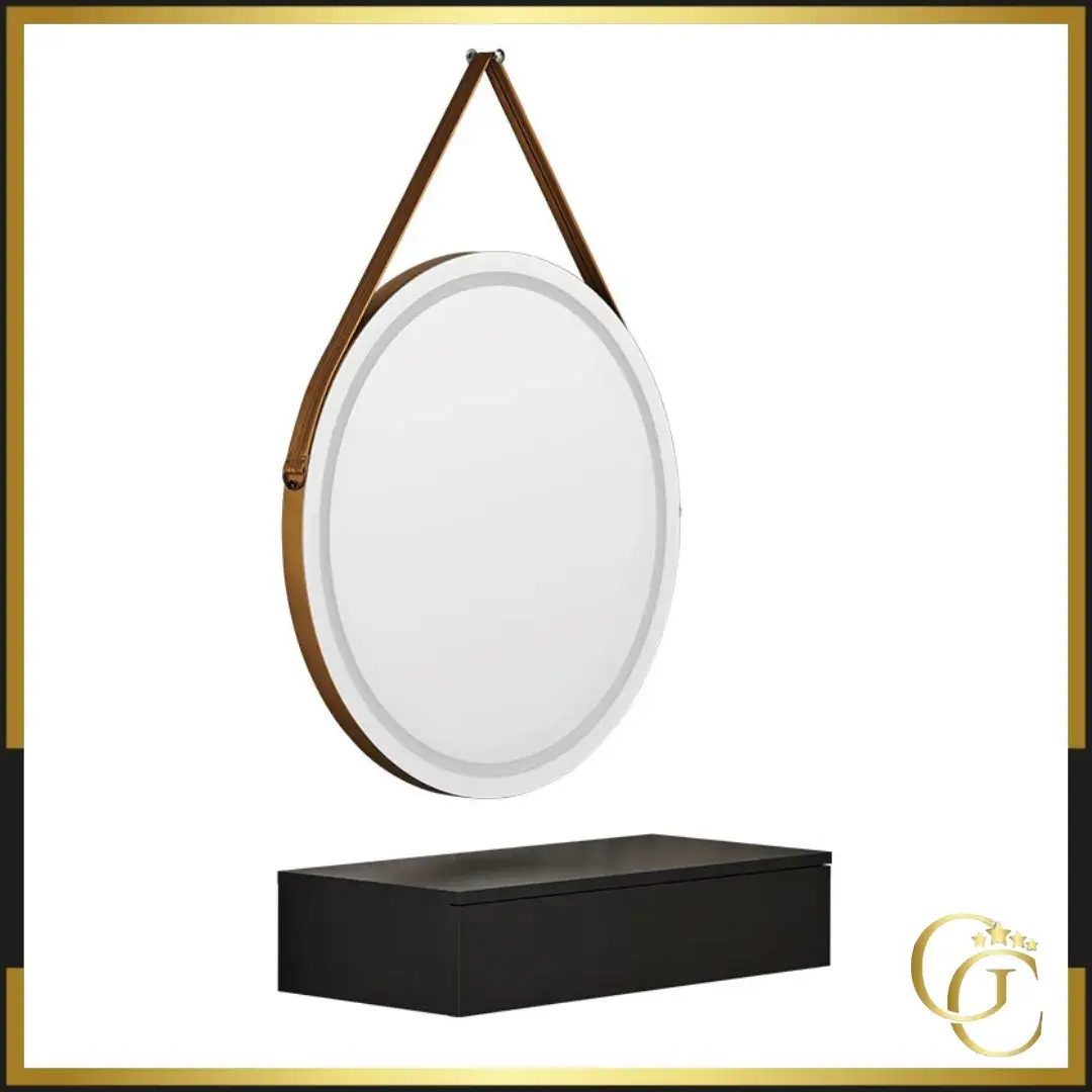 Coiffeuse murale abla -poste de coiffage abla - poste de coiffure abla - mobilier de coiffure professionnel - meuble pour pour salon de coiffure