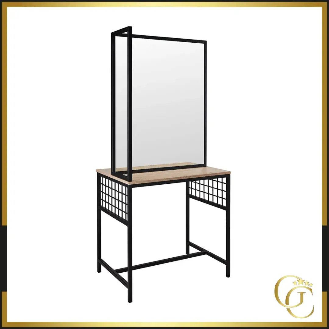 Coiffeuse centrale loft ii -Poste de coiffage loft ii - Poste de coiffage pour salon de coiffure - mobilier de coiffure professionnel - meuble pour pour salon de coiffure