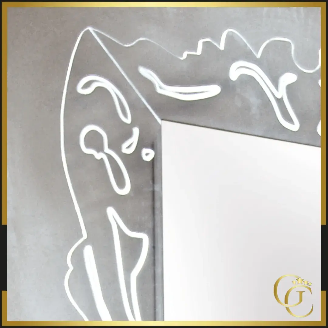 Coiffeuse murale rialto - -poste de coiffage rialto led - poste de coiffure rialto - mobilier de coiffure professionnel - meuble pour pour salon de coiffure
