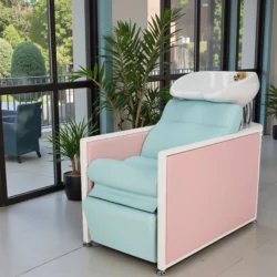 DOLLY (2) Bac à shampoing dolly - Bac de lavage massant - Mobilier de coiffure professionnel - bac de lavage pour salon de coiffure - bac de lavage dolly