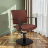 fauteuil de coiffure - mobilier de coiffure professionnel - chaise de coiffure - siège de coiffure - fauteuil de coiffure pour femme - meubles pour salon de coiffure - fauteuil de coiffure hydraulique - fauteuil coiffeur base carrée - fauteuil de coiffure éco-cuir - siège de coiffure design gris