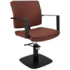 fauteuil de coiffure - mobilier de coiffure professionnel - chaise de coiffure - siège de coiffure - fauteuil de coiffure pour femme - meubles pour salon de coiffure - fauteuil de coiffure hydraulique - fauteuil coiffeur base carrée - fauteuil de coiffure éco-cuir - siège de coiffure design gris
