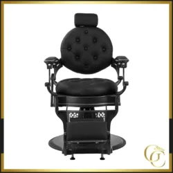 Fauteuil de barbier niccolo b - chaise de Barbier niccolo b - Fauteuil de coiffure pour homme - chaise de coiffure vintage - mobilier de barbier professionnel