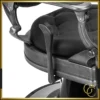 Fauteuil de barbier niccolo Cb - chaise de Barbier niccolo Cb - Fauteuil de coiffure pour homme - chaise de coiffure vintage - mobilier de barbier professionnel
