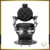 Fauteuil de barbier niccolo Cb - chaise de Barbier niccolo Cb - Fauteuil de coiffure pour homme - chaise de coiffure vintage - mobilier de barbier professionnel