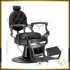 Fauteuil de barbier niccolo Cb - chaise de Barbier niccolo Cb - Fauteuil de coiffure pour homme - chaise de coiffure vintage - mobilier de barbier professionnel
