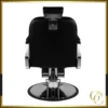Fauteuil de barbier patrizio black - chaise de barbier patrizio black - Fauteuil de coiffure professionnel - mobilier pour salon de coiffure - chaise de coiffure professionnel