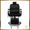Fauteuil de barbier patrizio black - chaise de barbier patrizio black - Fauteuil de coiffure professionnel - mobilier pour salon de coiffure - chaise de coiffure professionnel