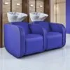 GLOBE SOFA_GC (1) Bac à shampoing globe sofa - Bac à shampoing globe SOFA 2 places- Bac de lavage massant - Mobilier de coiffure professionnel - bac de lavage pour salon de coiffure - bac de lavage globe SOFA 2 places