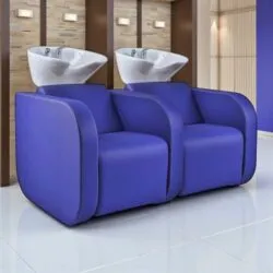 GLOBE SOFA_GC (1) Bac à shampoing globe sofa - Bac à shampoing globe SOFA 2 places- Bac de lavage massant - Mobilier de coiffure professionnel - bac de lavage pour salon de coiffure - bac de lavage globe SOFA 2 places