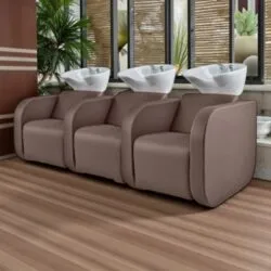 GLOBE SOFA_GC (2) Bac à shampoing globe sofa - Bac à shampoing globe SOFA 2 places- Bac de lavage massant - Mobilier de coiffure professionnel - bac de lavage pour salon de coiffure - bac de lavage globe SOFA 2 places