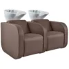 GLOBE SOFA_GC (5) Bac à shampoing globe sofa - Bac à shampoing globe SOFA 2 places- Bac de lavage massant - Mobilier de coiffure professionnel - bac de lavage pour salon de coiffure - bac de lavage globe SOFA 2 places