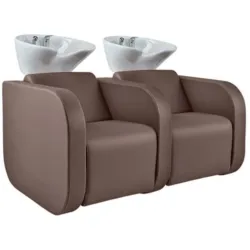 GLOBE SOFA_GC (5) Bac à shampoing globe sofa - Bac à shampoing globe SOFA 2 places- Bac de lavage massant - Mobilier de coiffure professionnel - bac de lavage pour salon de coiffure - bac de lavage globe SOFA 2 places
