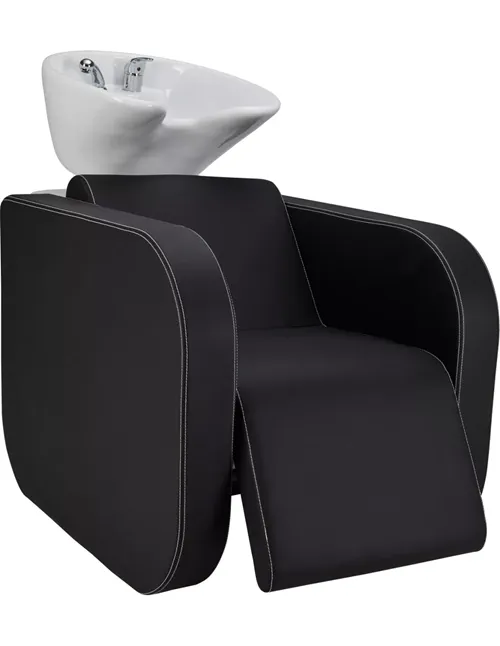 Bac à shampoing globe - Bac de lavage massant - Mobilier de coiffure professionnel - bac de lavage pour salon de coiffure - bac de lavage globe