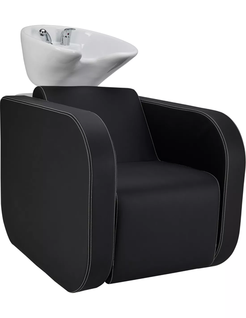Bac à shampoing globe - Bac de lavage massant - Mobilier de coiffure professionnel - bac de lavage pour salon de coiffure - bac de lavage globe