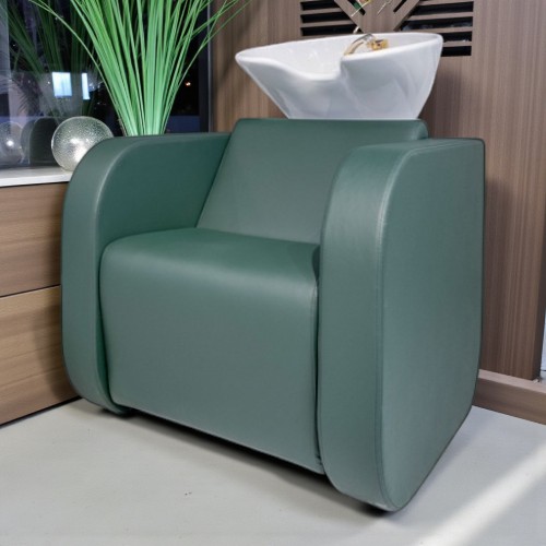 Bac à shampoing globe - Bac de lavage massant - Mobilier de coiffure professionnel - bac de lavage pour salon de coiffure - bac de lavage globe