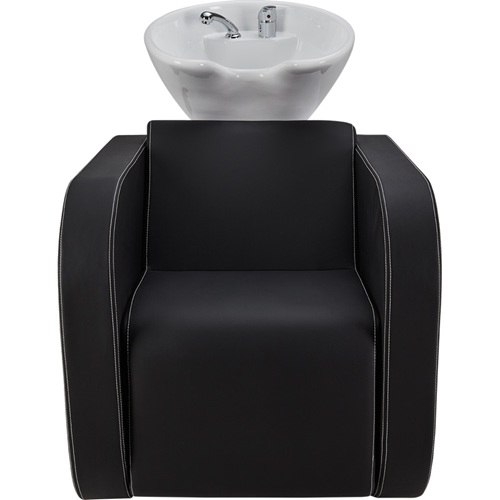Bac à shampoing globe - Bac de lavage massant - Mobilier de coiffure professionnel - bac de lavage pour salon de coiffure - bac de lavage globe