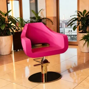 fauteuil de coiffure - mobilier de coiffure professionnel - chaise de coiffure - siège de coiffure - fauteuil de coiffure pour femme - meubles pour salon de coiffure - fauteuil de coiffure hydraulique - fauteuil coiffeur base carrée - fauteuil de coiffure éco-cuir - siège de coiffure design gris
