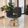 fauteuil de coiffure - mobilier de coiffure professionnel - chaise de coiffure - siège de coiffure - fauteuil de coiffure pour femme - meubles pour salon de coiffure - fauteuil de coiffure hydraulique - fauteuil coiffeur base carrée - fauteuil de coiffure éco-cuir - siège de coiffure design gris