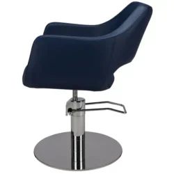MAREA (8) hairdressing chair - professional hairdressing furniture - hairdressing chair - hairdressing seat - ladies' hairdressing chair - hairdressing salon furniture - hydraulic hairdressing chair - square base hairdresser chair - faux leather hairdressing chair - grey designer hairdressing seat